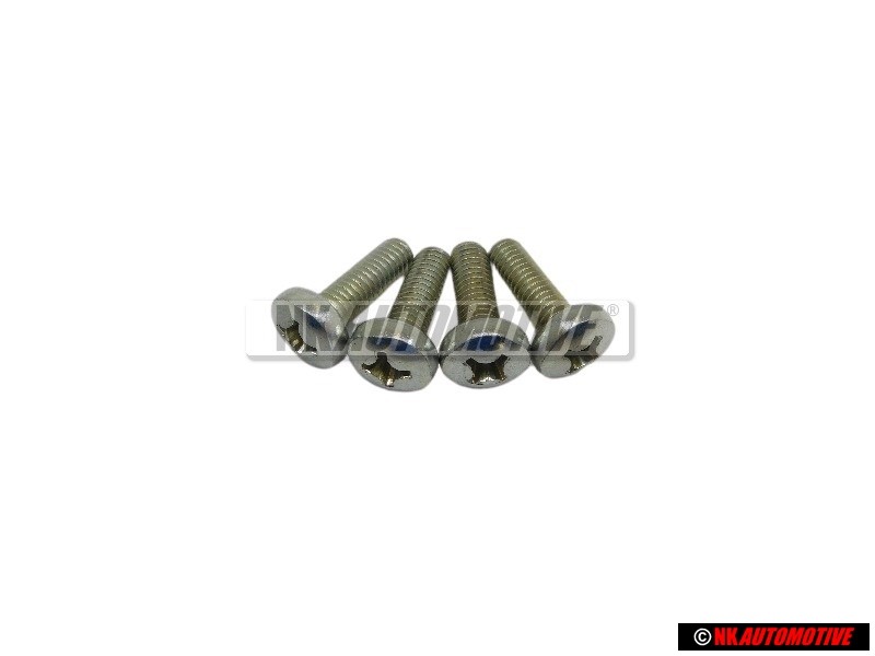 4x VW Original Tornillo Alomado - N 01414112