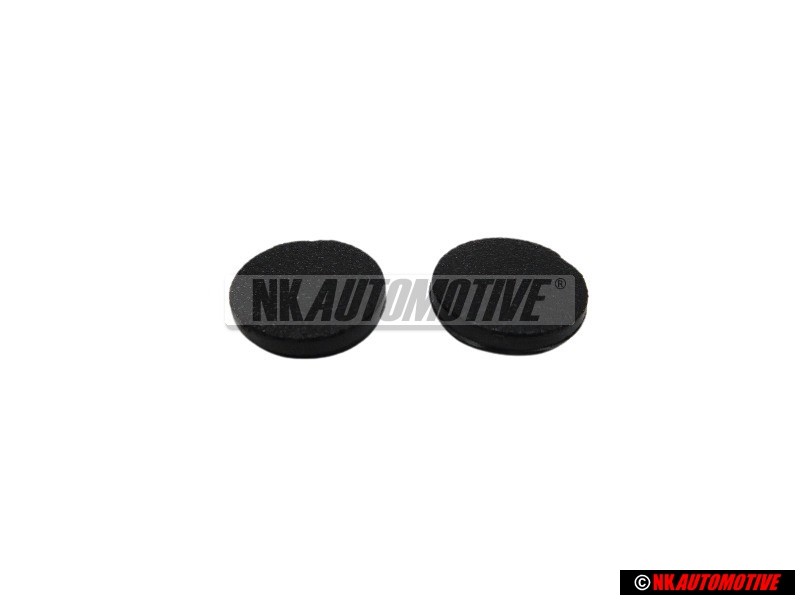 2x VW Original Tapa Protectora Negro - 357867169 4FB
