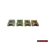 4x VW Original Tuerca Gatillo - N 0154611
