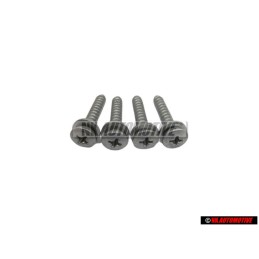 4x VW Original Tornillo Alom.P.Chapa (Combi.) - N 90312901