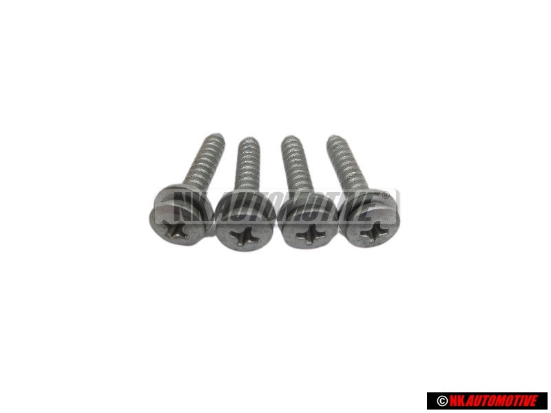 4x VW Original Tornillo Alom.P.Chapa (Combi.) - N 90312901
