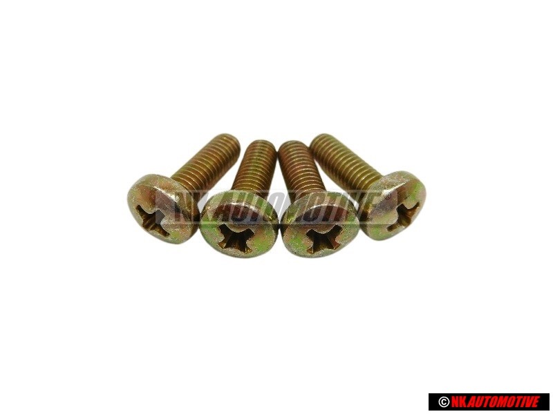 4x VW Original Tornillo Alomado - N 0141313