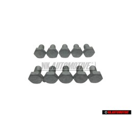 10x VW Original Tornillo Hexagonal - N 90529301