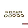 10x VW Original Arandela Elastica - N 0122265