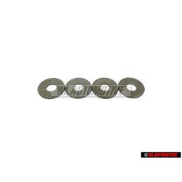 4x VW Original Arandela Base - N 0116644