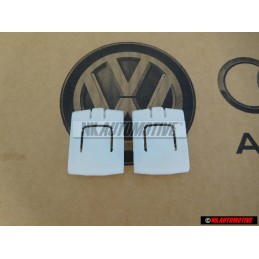 2x VW Original Pieza Deslizante Colores Naturales - 191881213 909