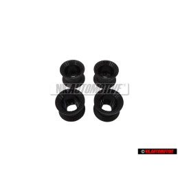 4x VW Original Cojinete Negro Satinado - 171881299C 01C