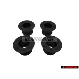 4x VW Original Cojinete Negro Satinado - 191881299 01C
