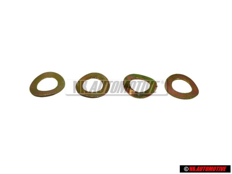 4x VW Original Arandela Elastica - N 0122265