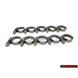 10x VW Original Abrazadera - N 10258201