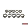 10x VW Original Abrazadera - N 10083401