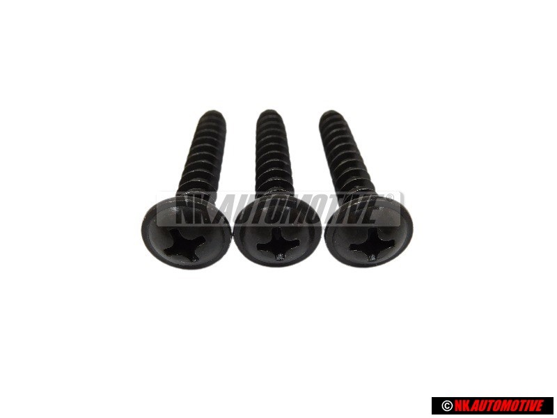 3x VW Original Tornillo Alomado P. 