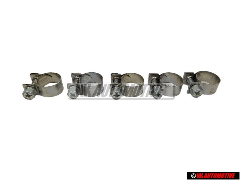 5x VW Original Abrazadera - N 0241222