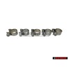 5x VW Original Abrazadera - N 0241222
