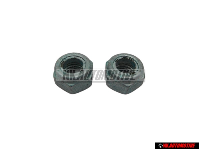2x VW Original Tuerca Hexag., Autoblocante - N 0111849