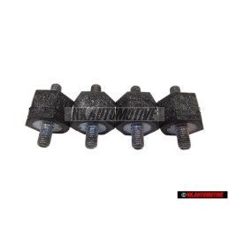 4x VW Original Cojinete Metal-Goma - 191201256
