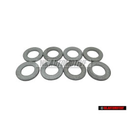 8x VW Original Arandela Base - N 01155811