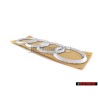 Audi Original Anillos Simbolo Insignia Emblema Cromo - 4D0853742A 2ZZ