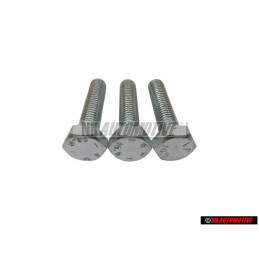 3x VW Original Tornillo Hexagonal - N 0102478