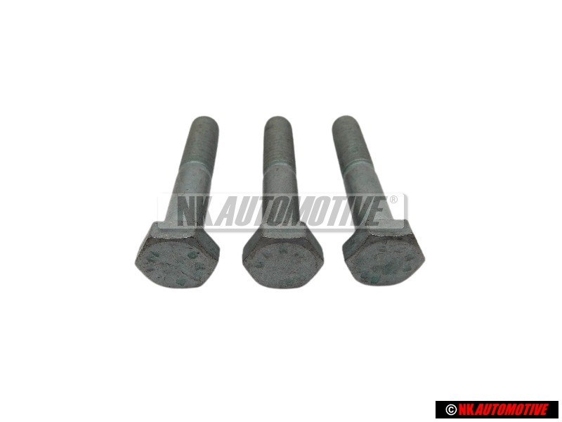 3x VW Original Tornillo Hexagonal - N 01034510