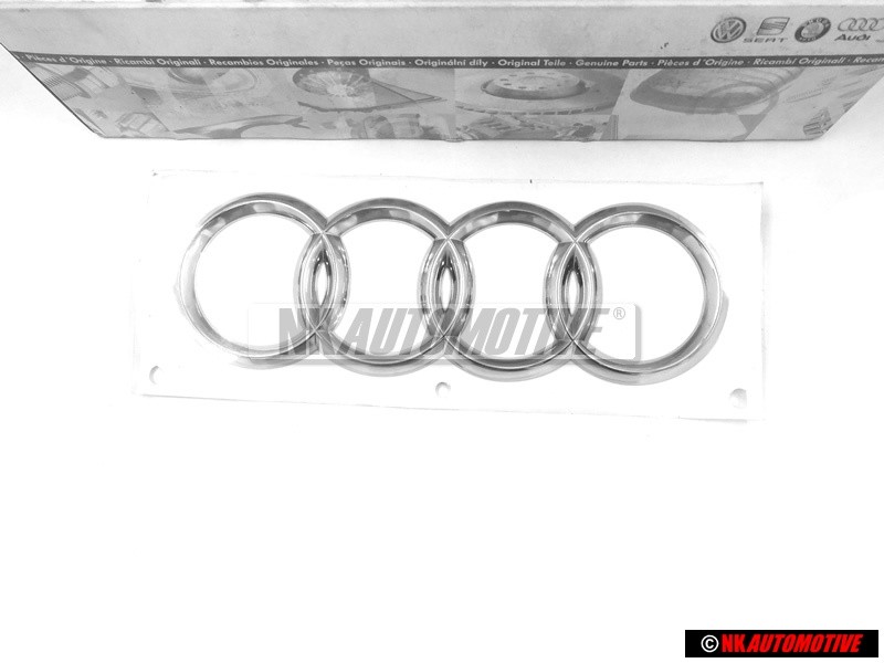 Audi Original Anillos Trasero Simbolo Insignia Emblema Cromo - 4F0853742 2ZZ