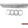 Audi Original Anillos Trasero Simbolo Insignia Emblema Cromo - 4F0853742 2ZZ
