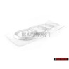 Audi Original Anillos Trasero Simbolo Insignia Emblema Cromo - 4F0853742 2ZZ