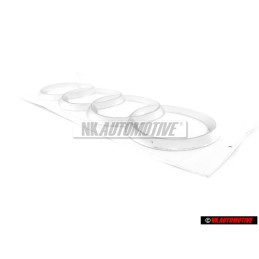 Audi Original Anillos Trasero Simbolo Insignia Emblema Cromo - 4F0853742 2ZZ