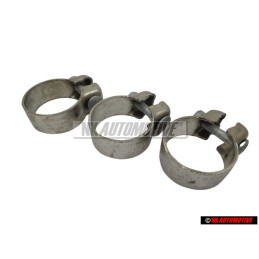 3x VW Original Abrazadera - 1H0253139D