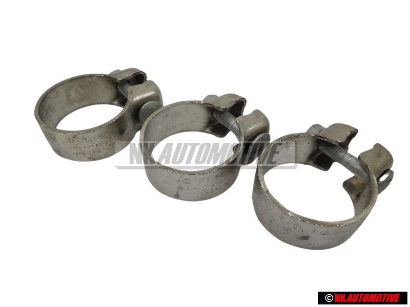 3x VW Original Abrazadera - 1H0253139D