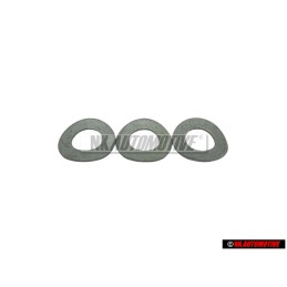 3x VW Original Arandela Elastica - N 0122307