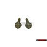 2x VW Original Tornillo Exag.Con Collar Chapa - N 90213201