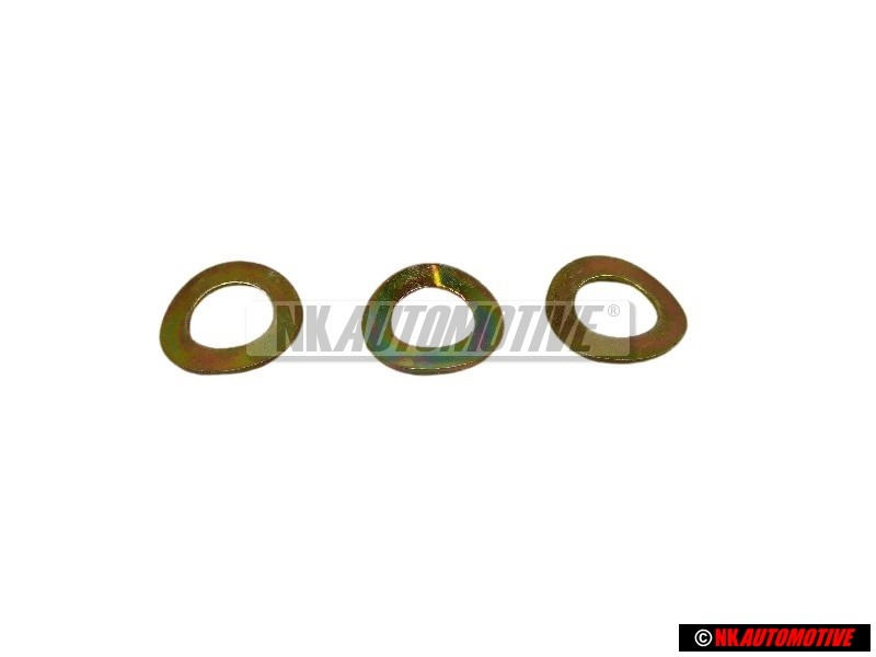 3x VW Original Arandela Elastica - N 0122265