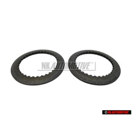 2x VW Original Muelle De Disco (Con Dentado Interior) - 113501327A