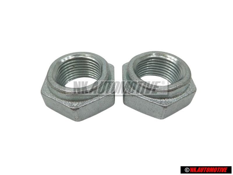 2x VW Original Tuerca Hexag., Autoblocante - 171407643A