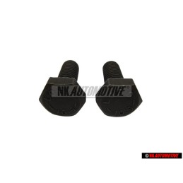 2x VW Original Tornillo Hexagonal - N 0102544