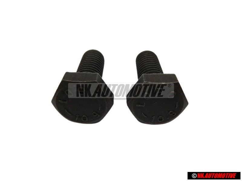 2x VW Original Tornillo Hexagonal - N 0102544