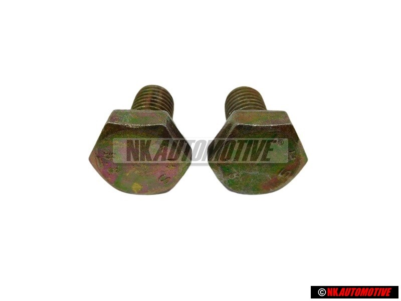2x VW Original Tornillo Hexagonal - N 0102516