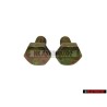 2x VW Original Tornillo Hexagonal - N 0102516