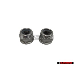 2x VW Original Tuerca Hexag., Autoblocante - N 90635001