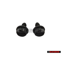 2x VW Original Tornillo Hexagonal Con Collar - N 0195382