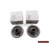 2x VW Original Cubo Rueda Con Rotor - 357407613B