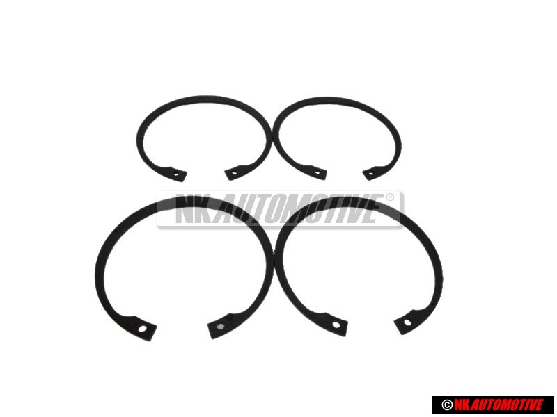 4x VW Original Anillo De Seguridad - N 90329301