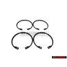 4x VW Original Anillo De Seguridad - N 90329301