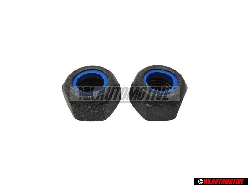 2x VW Original Tuerca Hexag., Autoblocante - N 90321302