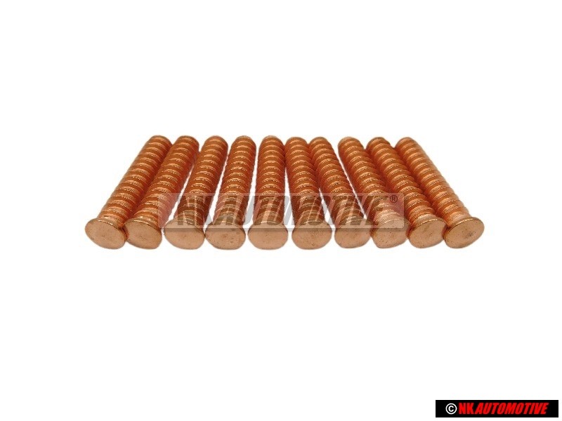 10x VW Original Espiga Soldadura - N 90231601