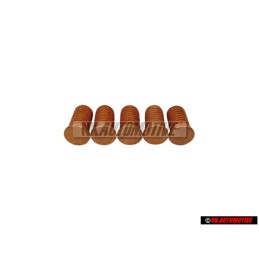 5x VW Original Tornillo De Soldar 'Unidad De Pedido 100' - N 90169301