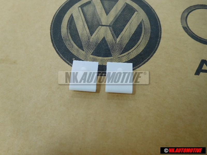 2x VW Original Clip Negro Rally - 535853832A 03C