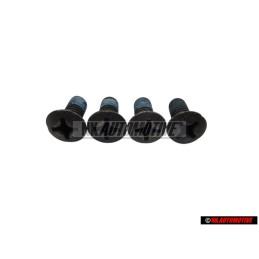 4x VW Original Tornillo Avell., Autoaseguran. 