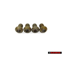 4x VW Original Tornillo Cilindrico Con Cabeza De Hexagono Interior - N 90241501